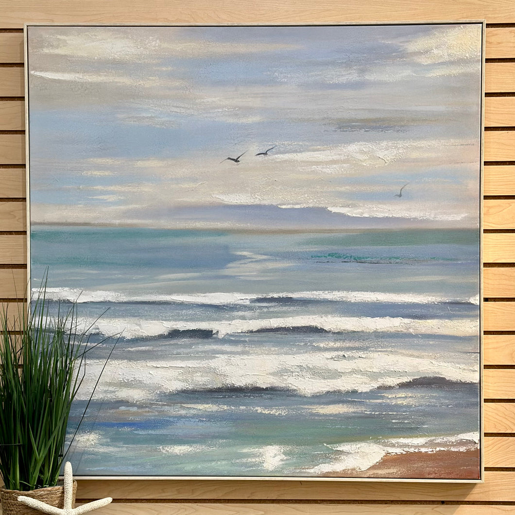 Serene Ocean Abstract Art