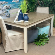 Load image into Gallery viewer, Ivory &amp; Wood Dining Table
