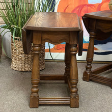Load image into Gallery viewer, SM Wood Drop Leaf Table
