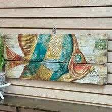 Load image into Gallery viewer, Wood Fish Art
