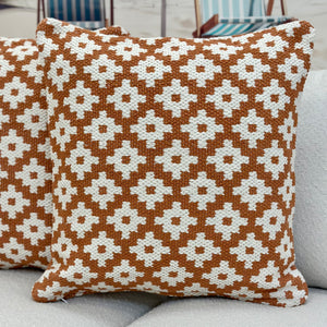Orange Retro Pillow