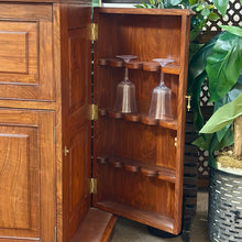 Load image into Gallery viewer, Wood Wine Bar Cabinet
