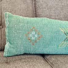 Load image into Gallery viewer, &#39;Sea Cactus&#39; Lumbar Pillow
