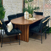 Load image into Gallery viewer, Modern Oval Wood Dining Table
