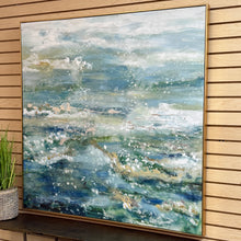 Load image into Gallery viewer, Blue Landscape Giclee Framed
