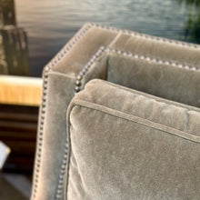 Load image into Gallery viewer, Bassett Mocha Swivel Glider
