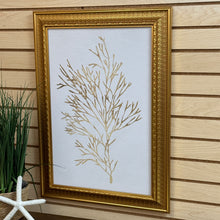 Load image into Gallery viewer, Gold Framed Sea Life Art
