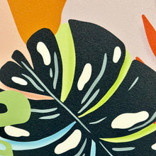 Load image into Gallery viewer, Vibrant Tropical Leaves I
