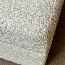 Load image into Gallery viewer, Ivory Storage Ottoman
