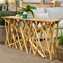 Load image into Gallery viewer, Teak Wood Branches Console
