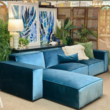 Load image into Gallery viewer, Rove Concepts Velvet Sectional
