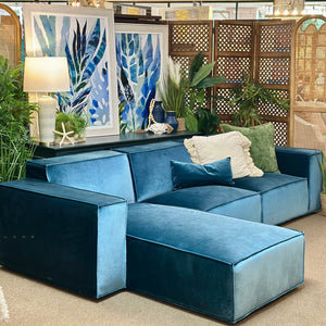 Rove Concepts Velvet Sectional