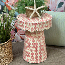 Load image into Gallery viewer, Pink Bow Capiz Table
