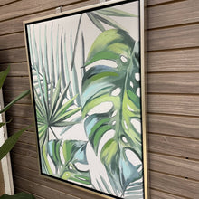 Load image into Gallery viewer, Tropical Palms Framed in Silver I
