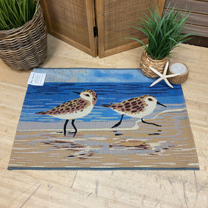 Shore Birds Washable Rug