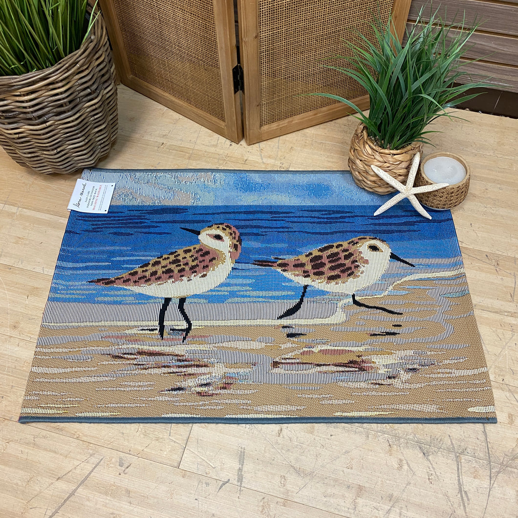 Shore Birds Washable Rug