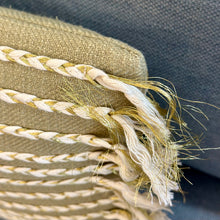 Load image into Gallery viewer, Sage/White Braided Lumbar

