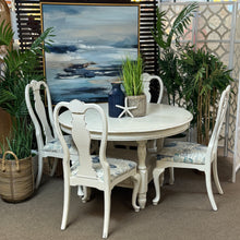 Load image into Gallery viewer, 5PC Distressed White Dining Set
