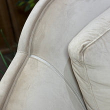 Load image into Gallery viewer, Caracole Curved Velvet Sofa
