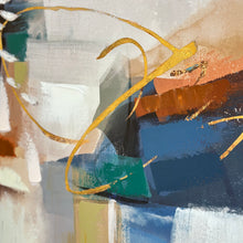 Load image into Gallery viewer, Warm Tone Framed Abstract
