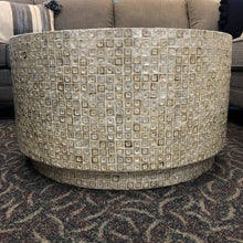 Load image into Gallery viewer, Round Capiz Shell Coffee Table
