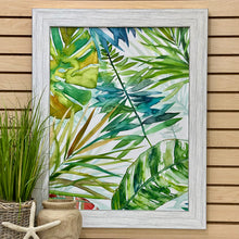 Load image into Gallery viewer, Green/Red Tropical Leaves I
