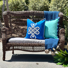 Load image into Gallery viewer, Outdoor Resin Wicker Loveseat
