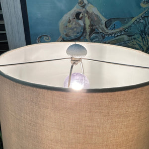 White Sea Urchin Lamp