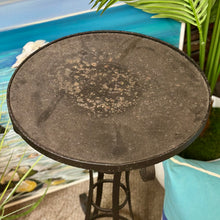 Load image into Gallery viewer, SM Blk Iron Side Table
