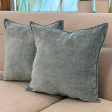 Load image into Gallery viewer, Dusty Blue Pillow
