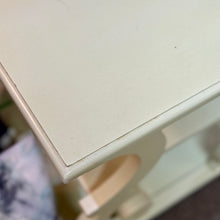 Load image into Gallery viewer, Cream Scroll Side Table
