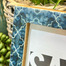 Load image into Gallery viewer, 5X7 Blue Pic Frame
