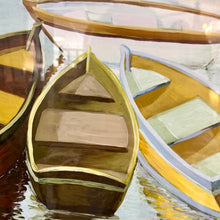 Load image into Gallery viewer, Canoes I Framed Art
