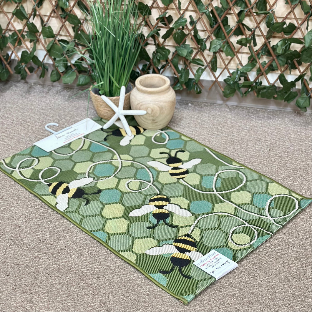 Bumble Bee Washable Rug