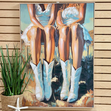 Load image into Gallery viewer, Cowgirl Boots Art
