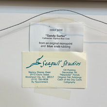 Load image into Gallery viewer, Nancy Gorr &#39;Sandy Surfer&#39; Art
