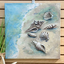 Load image into Gallery viewer, Shell Assortment II Canvas Art
