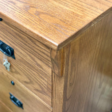 Load image into Gallery viewer, Wood Filing Cabinet
