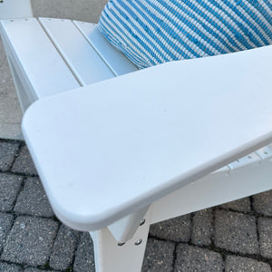 White Adirondack Chair