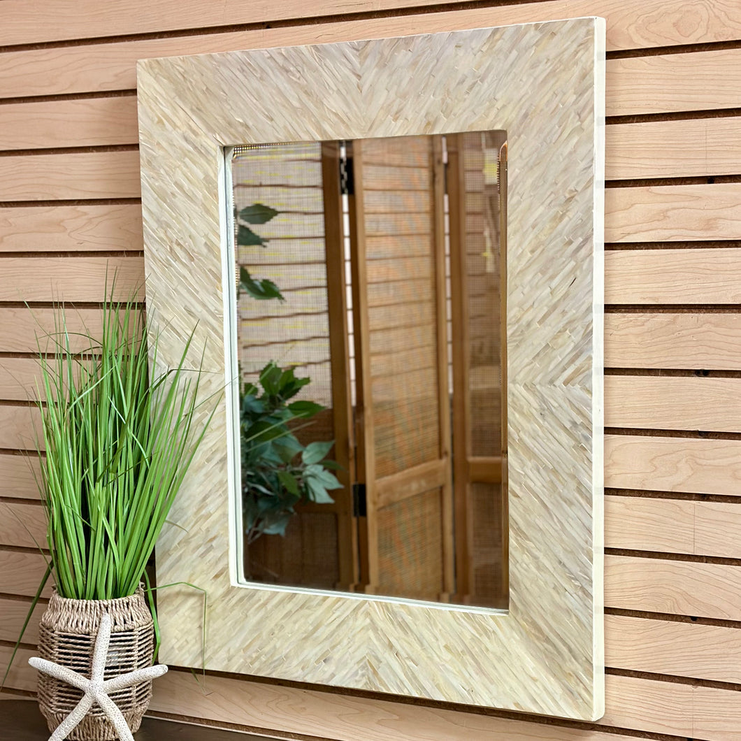 Capiz Shell Mirror
