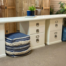 Load image into Gallery viewer, Pottery Barn 6PC White Corner Desk
