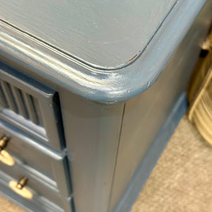 3DRW Navy Nightstand