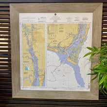 Load image into Gallery viewer, &#39;Cape Fear to Wilmington&#39; Map Giclee
