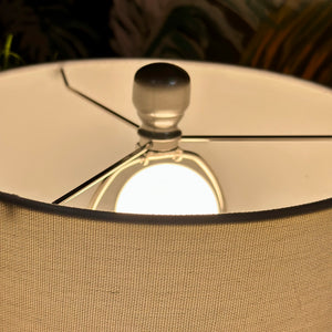 Petite Blue-Grey Lamp