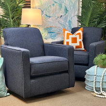 Load image into Gallery viewer, Navy Revolution Swivel Glider
