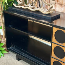 Load image into Gallery viewer, Modern Wood Circles Cabinet
