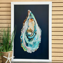 Load image into Gallery viewer, Oyster On Navy II Giclee
