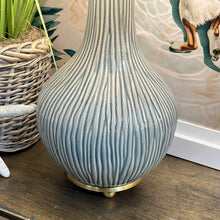 Load image into Gallery viewer, Fog Grey Ceramic Lamp
