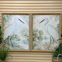 Load image into Gallery viewer, Right Heron &amp; Palm Art
