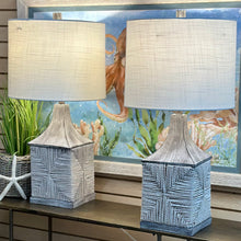 Load image into Gallery viewer, Grey Rattan Lamp
